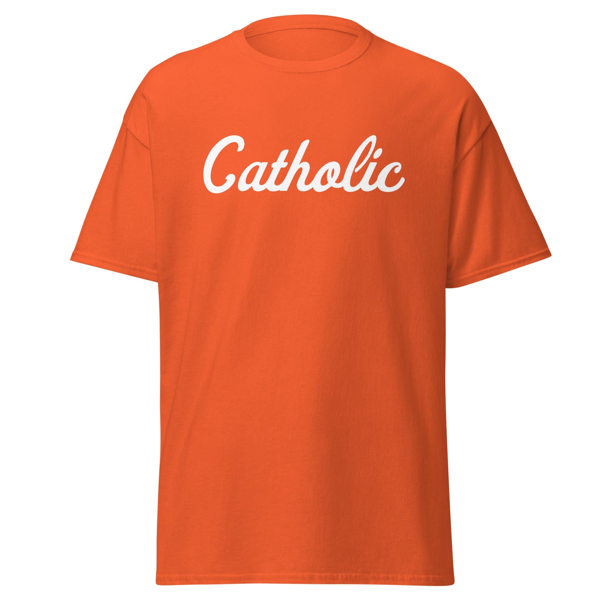 Classic | T-Shirt | Catholic High School | Script Logo