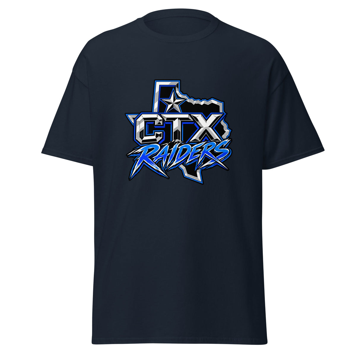 Classic | T-Shirt | Central Texas Raiders | Crest Logo