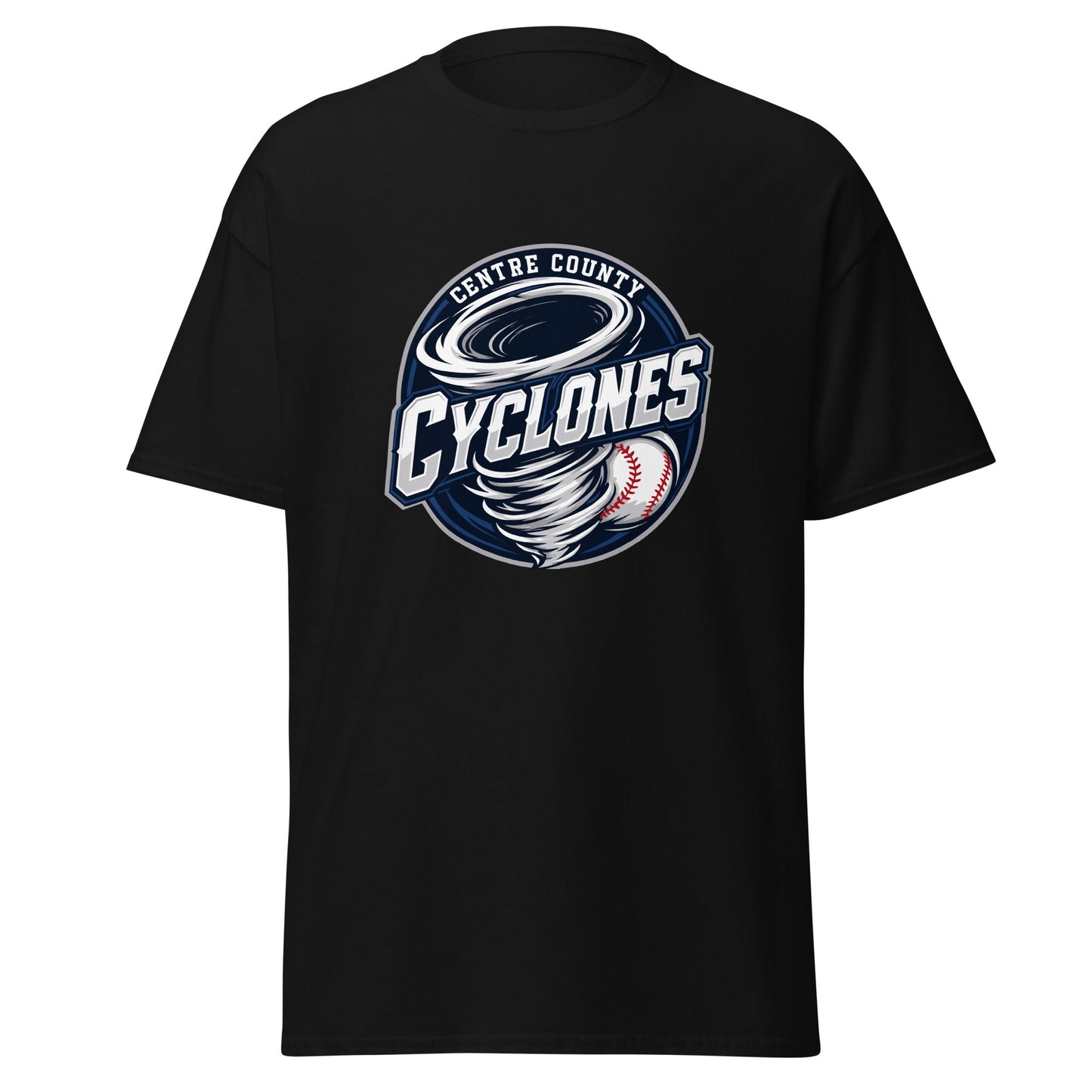Classic | T-Shirt | Centre County Cyclones | Badge Logo