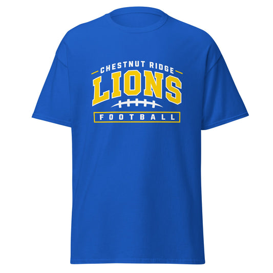 Classic | T-Shirt | Chestnut Ridge Lions Football | Valor Logo