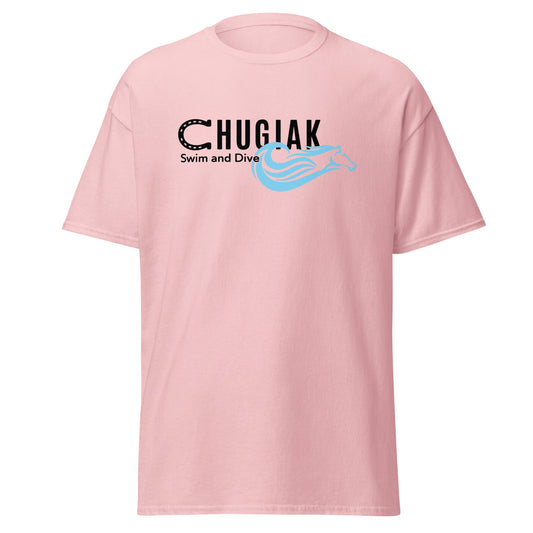 Classic | T-Shirt | Chugiak Mustang Swim & Dive | Crest Logo
