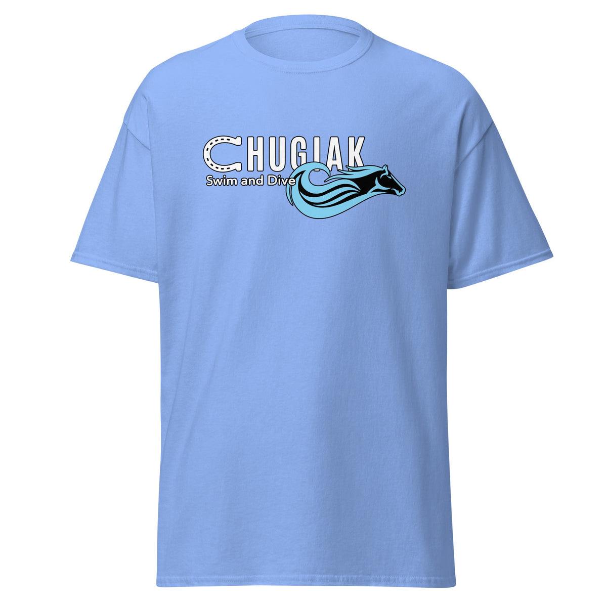 Classic | T-Shirt | Chugiak Mustang Swim & Dive | Emblem Logo