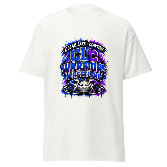 Classic | T-Shirt | Clear Lake - Clayton Wrestling | Apex Logo