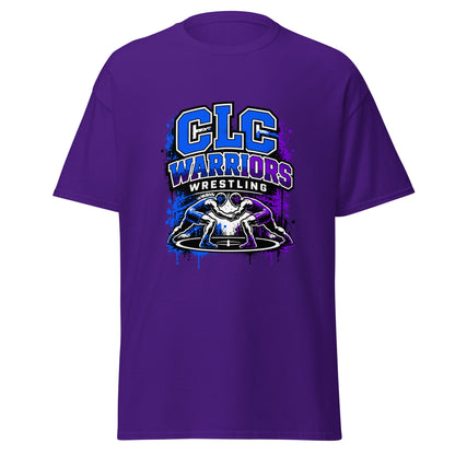 Classic | T-Shirt | Clear Lake - Clayton Wrestling | Emblem Logo