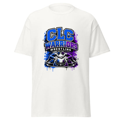 Classic | T-Shirt | Clear Lake - Clayton Wrestling | Emblem Logo
