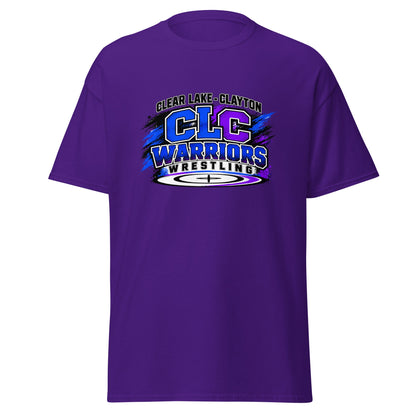 Classic | T-Shirt | Clear Lake - Clayton Wrestling | Vanguard Logo