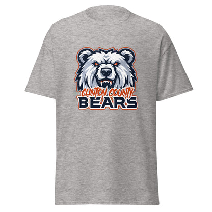 Classic | T-Shirt | CLINTON COUNTY BEARS | Bears Mascot Logo