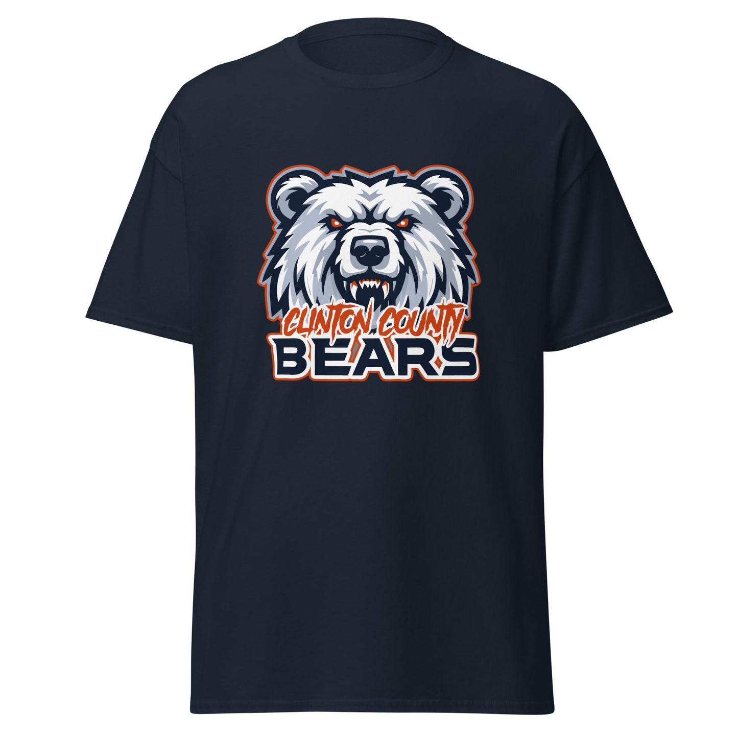 Classic | T-Shirt | CLINTON COUNTY BEARS | Bears Mascot Logo