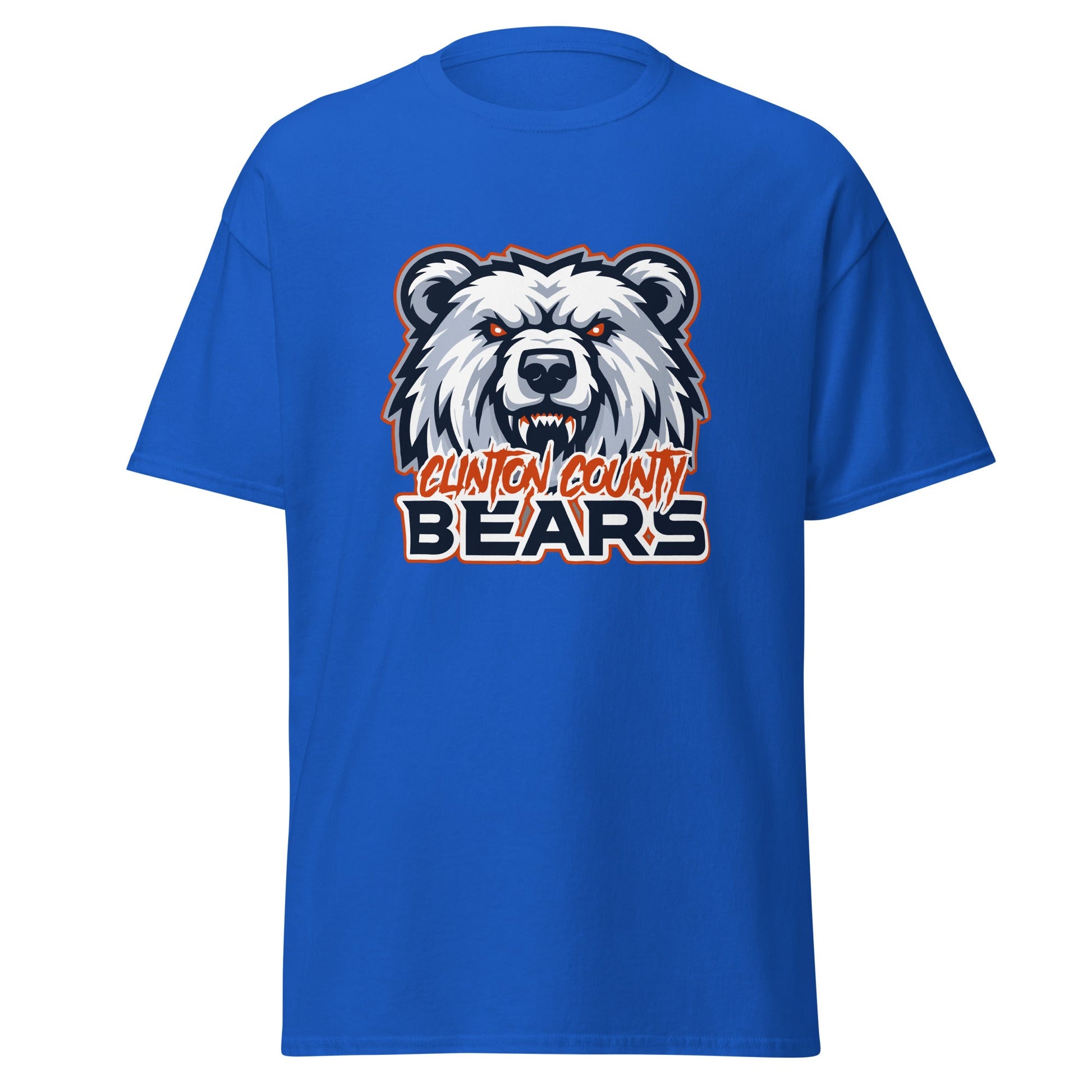 Classic | T-Shirt | CLINTON COUNTY BEARS | Bears Mascot Logo