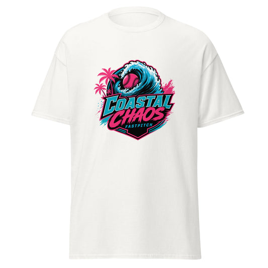 Classic | T-Shirt | Coastal Chaos Fastpitch | Emblem Logo