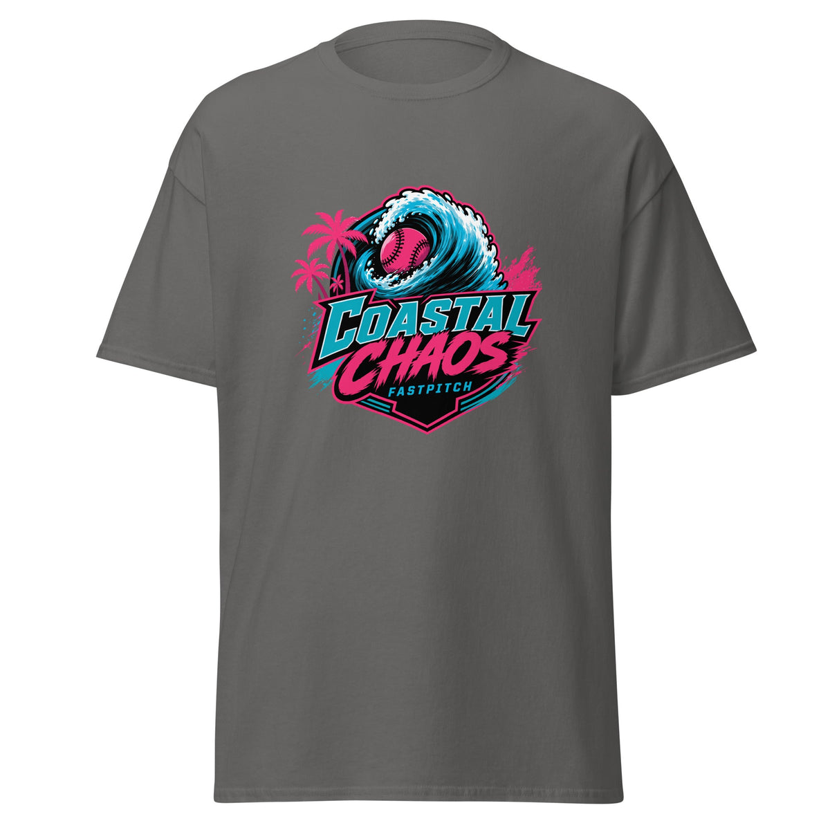 Classic | T-Shirt | Coastal Chaos Fastpitch | Emblem Logo