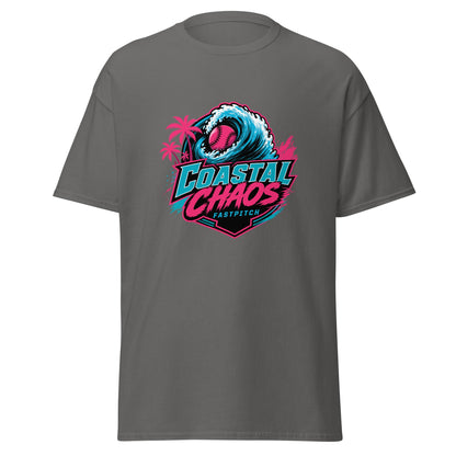 Classic | T-Shirt | Coastal Chaos Fastpitch | Emblem Logo