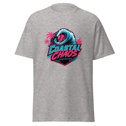 Classic | T-Shirt | Coastal Chaos Fastpitch | Emblem Logo