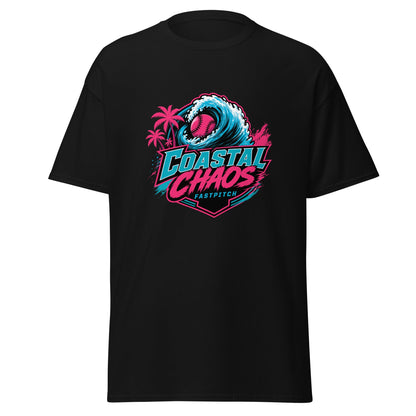 Classic | T-Shirt | Coastal Chaos Fastpitch | Emblem Logo