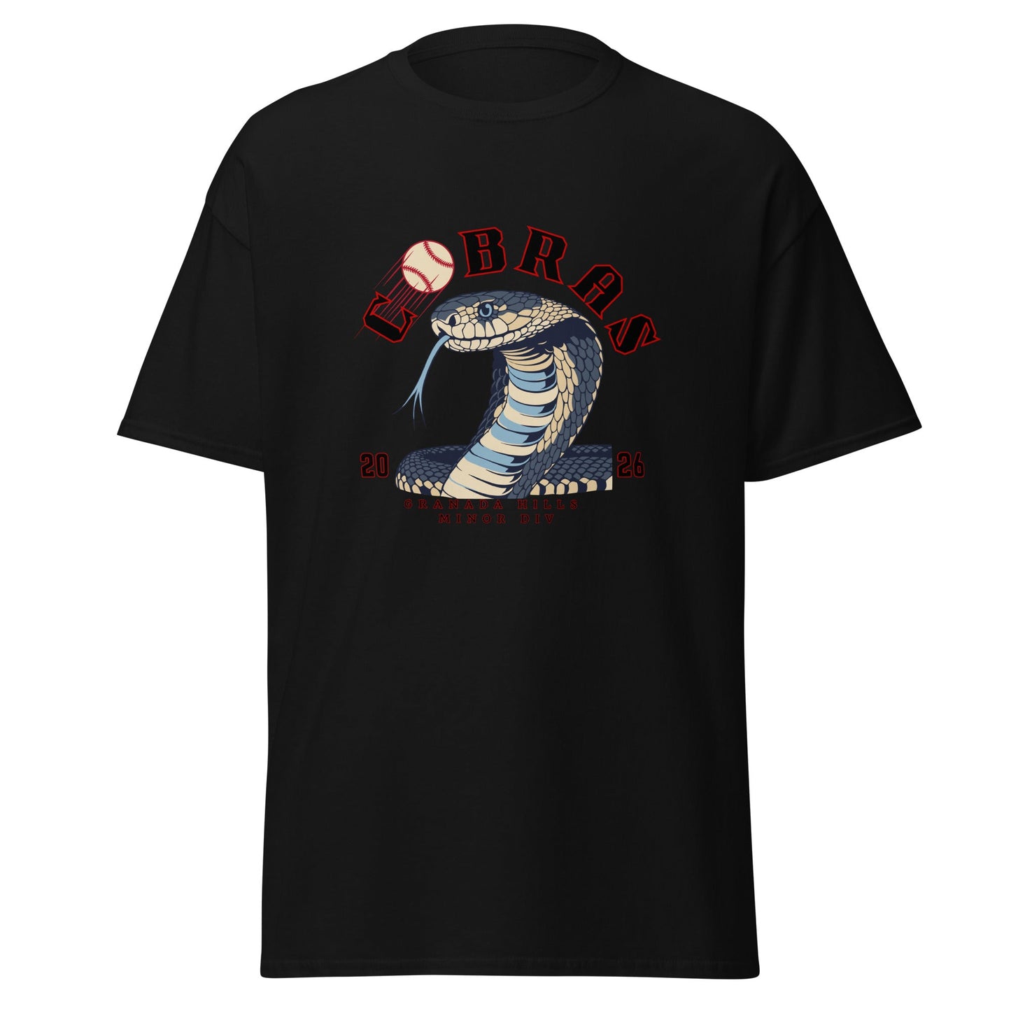 Classic | T-Shirt | Cobras '26 | Minor Div Logo