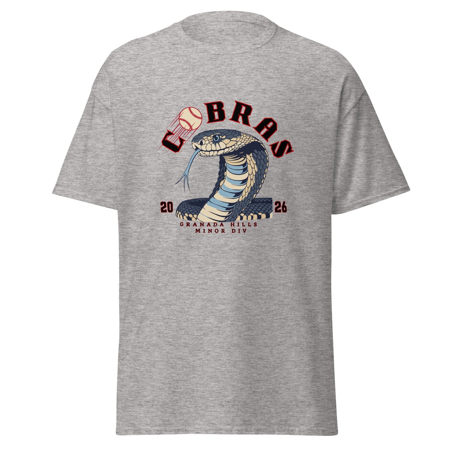 Classic | T-Shirt | Cobras '26 | Minor Div Logo