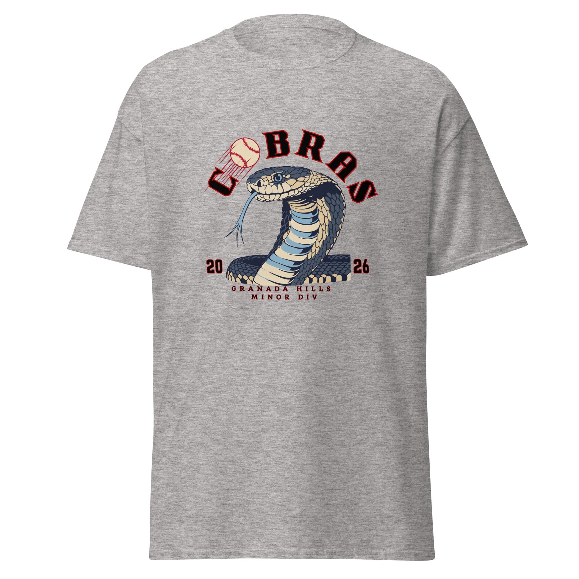Classic | T-Shirt | Cobras '26 | Minor Div Logo