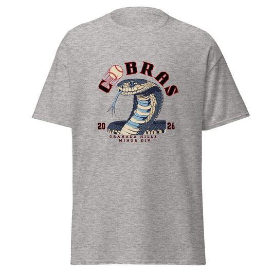 Classic | T-Shirt | Cobras '26 | Minor Div Logo
