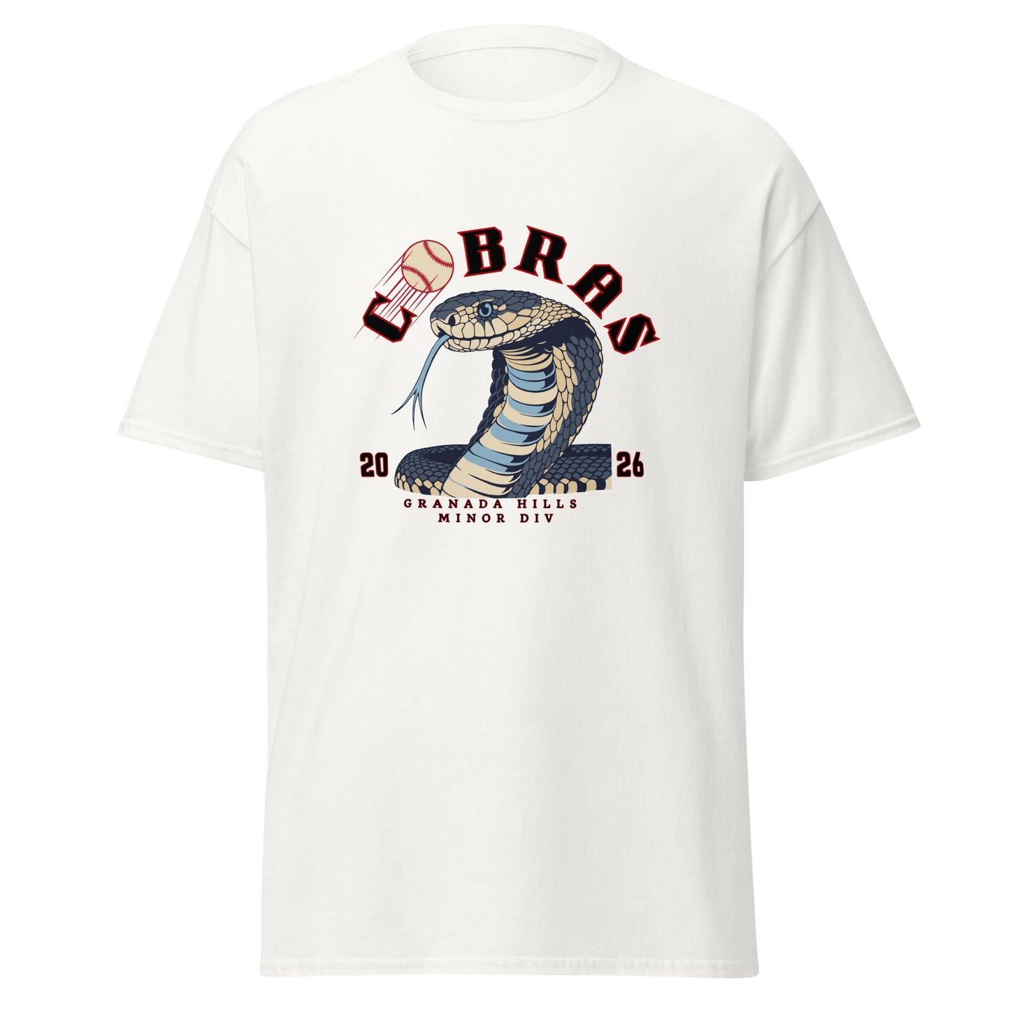 Classic | T-Shirt | Cobras '26 | Minor Div Logo