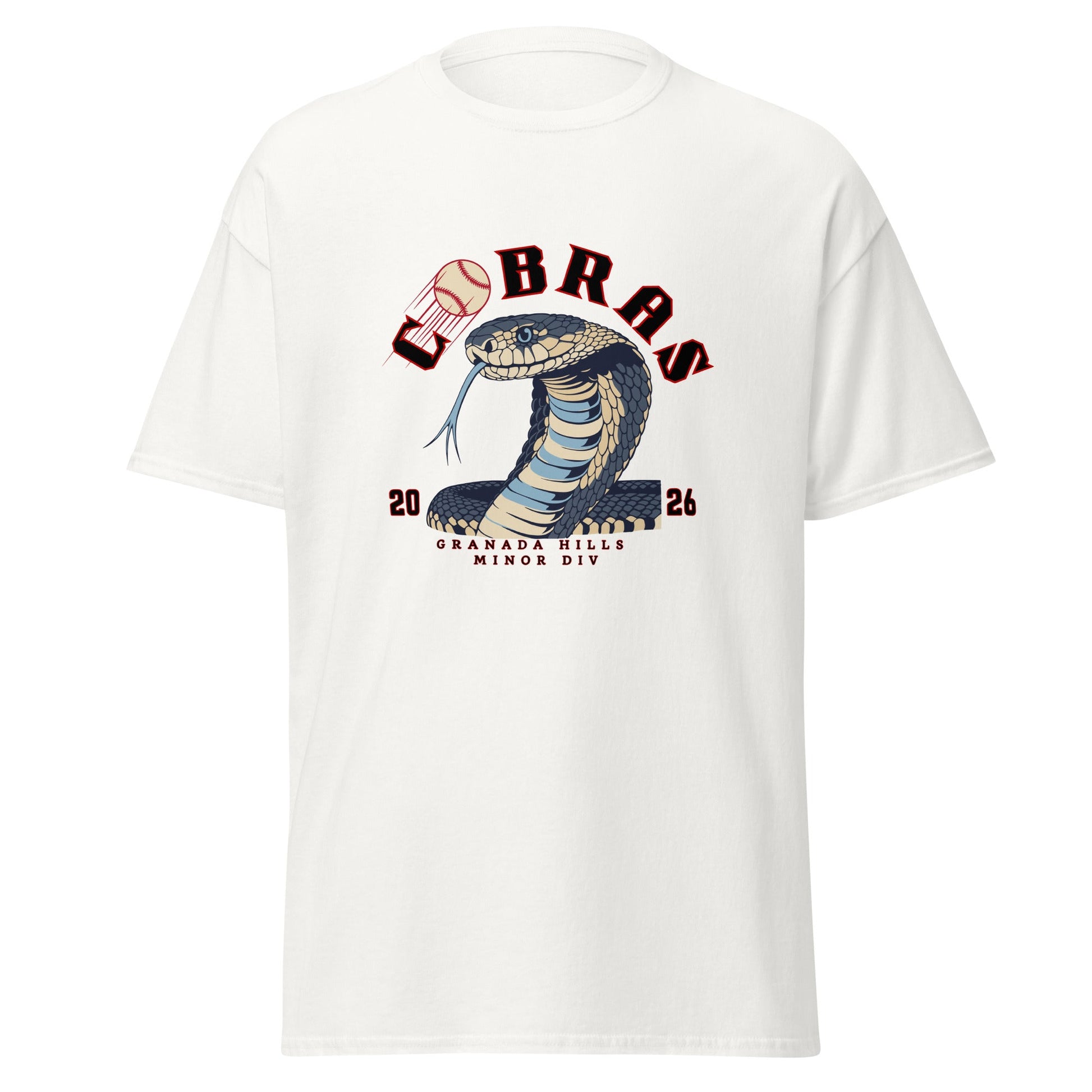 Classic | T-Shirt | Cobras '26 | Minor Div Logo
