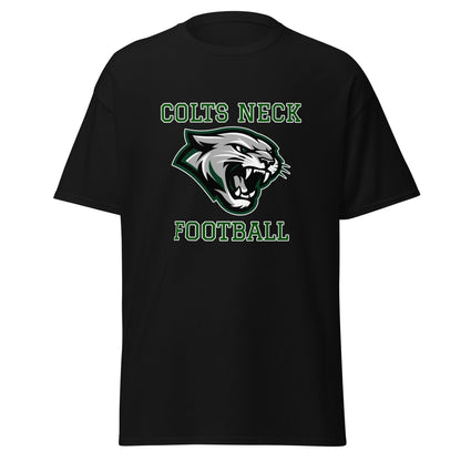Classic | T-Shirt | Colts Neck Cougars | Youth Tackle Football (AYF) | Green Predator Logo