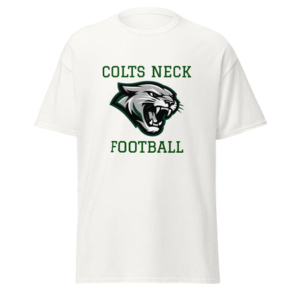 Classic | T-Shirt | Colts Neck Cougars | Youth Tackle Football (AYF) | Green Predator Logo