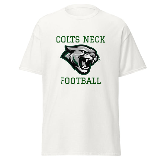 Classic | T-Shirt | Colts Neck Cougars | Youth Tackle Football (AYF) | Green Predator Logo