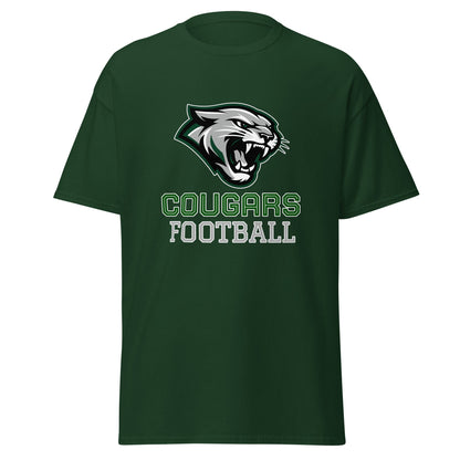 Classic | T-Shirt | Colts Neck Cougars | Youth Tackle Football (AYF) | Strike Mascot Logo