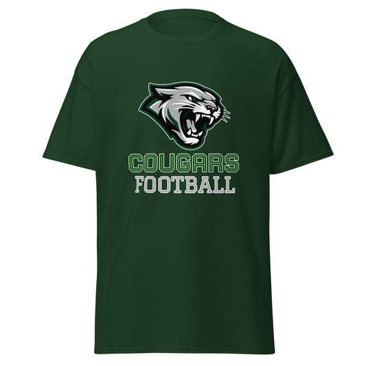 Classic | T-Shirt | Colts Neck Cougars | Youth Tackle Football (AYF) | Strike Mascot Logo