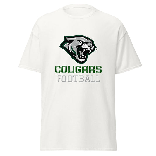 Classic | T-Shirt | Colts Neck Cougars | Youth Tackle Football (AYF) | Strike Mascot Logo