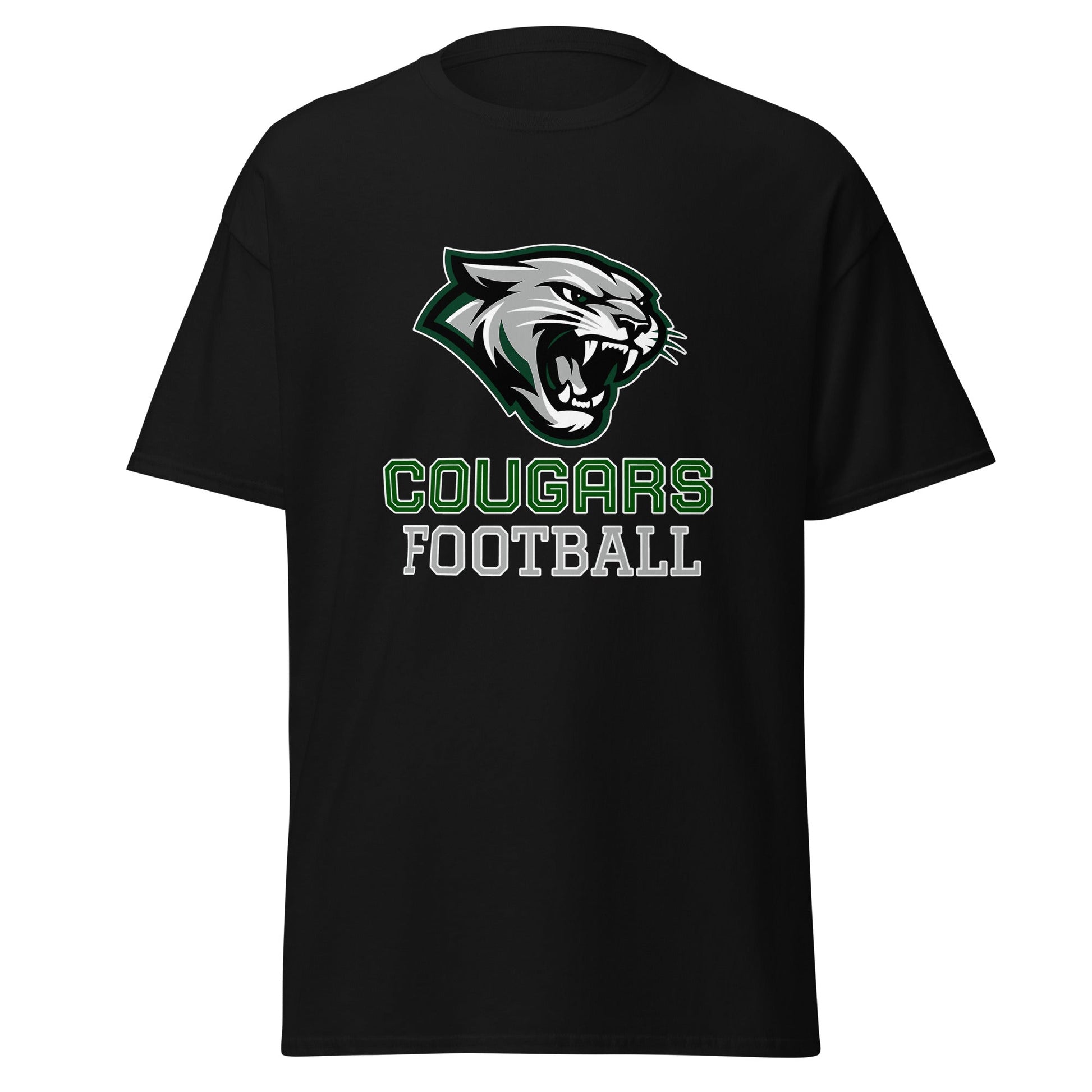 Classic | T-Shirt | Colts Neck Cougars | Youth Tackle Football (AYF) | Strike Mascot Logo