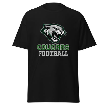 Classic | T-Shirt | Colts Neck Cougars | Youth Tackle Football (AYF) | Strike Mascot Logo