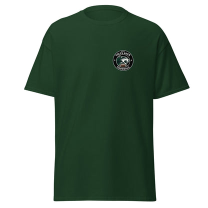 Classic | T-Shirt | Colts Neck Cougars | Youth Tackle Football (AYF) | Varsity Badge Logo