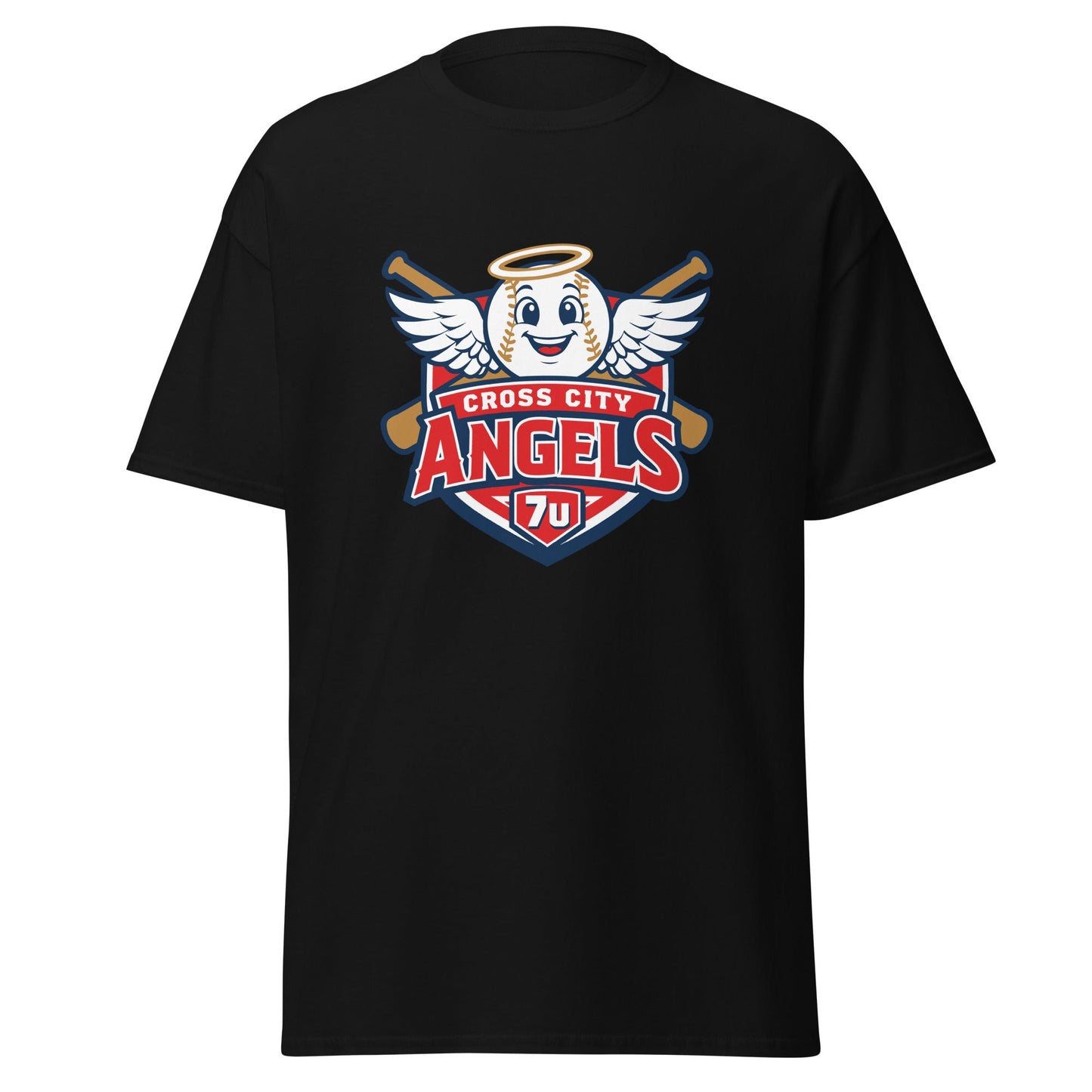 Classic | T-Shirt | Cross City Angels | Shield Logo