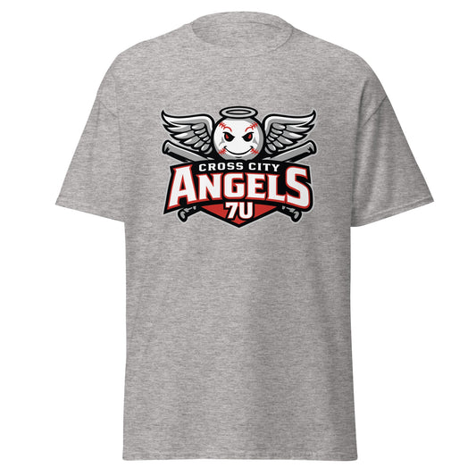 Classic | T-Shirt | Cross City Angels | Winged Guardian Logo