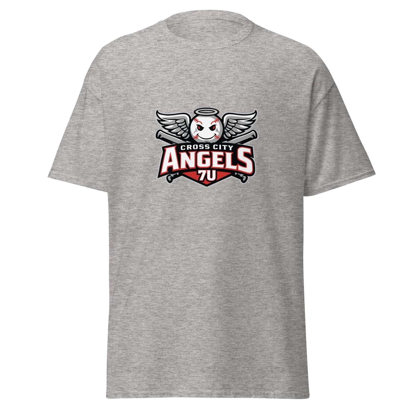 Classic | T-Shirt | Cross City Angels | Winged Guardian Logo