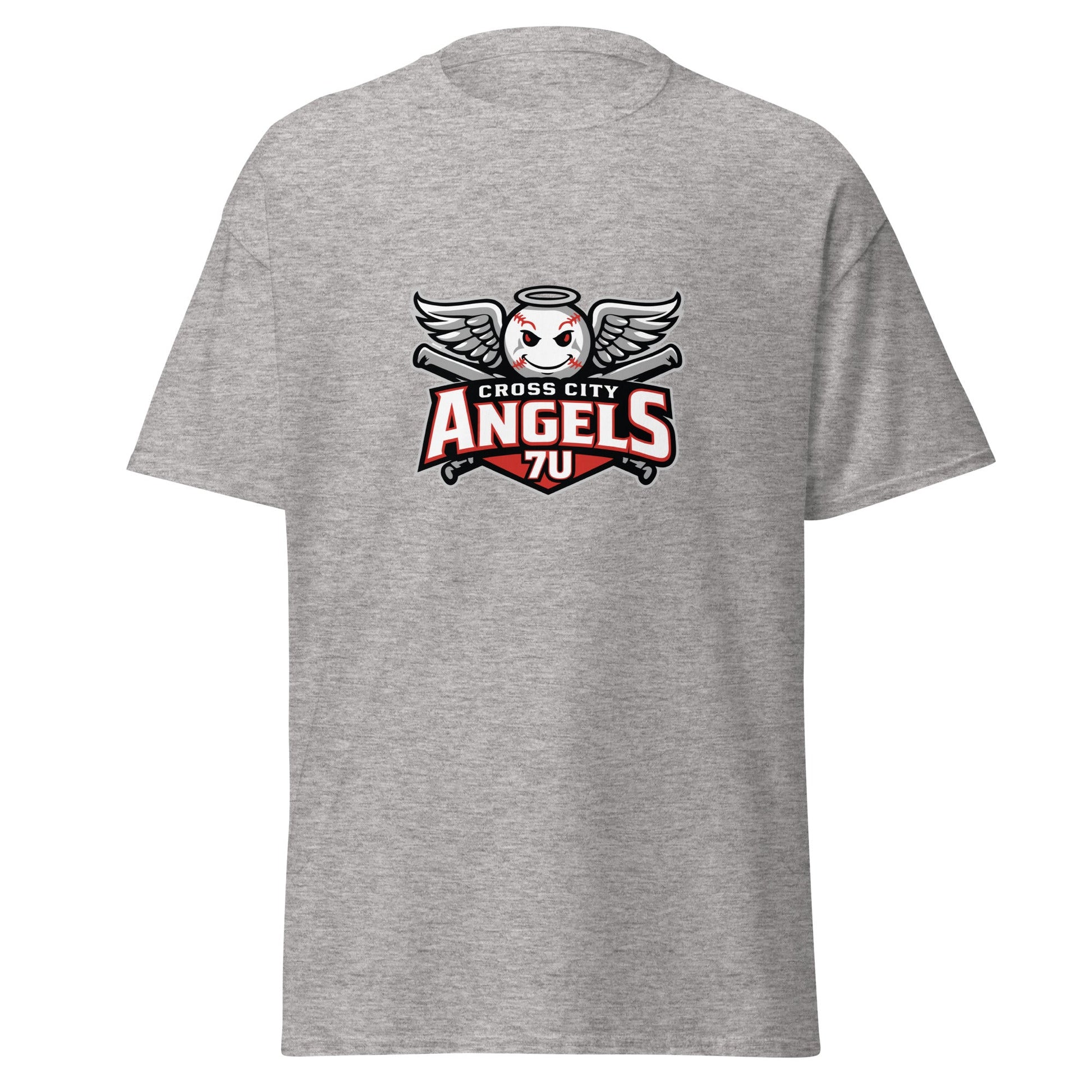 Classic | T-Shirt | Cross City Angels | Winged Guardian Logo