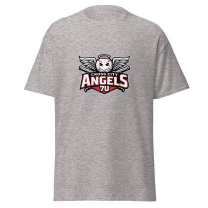 Classic | T-Shirt | Cross City Angels | Winged Guardian Logo