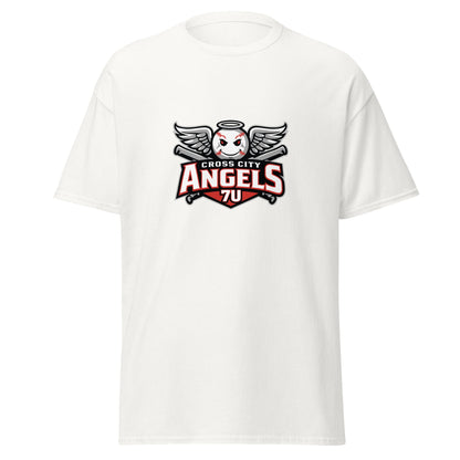 Classic | T-Shirt | Cross City Angels | Winged Guardian Logo