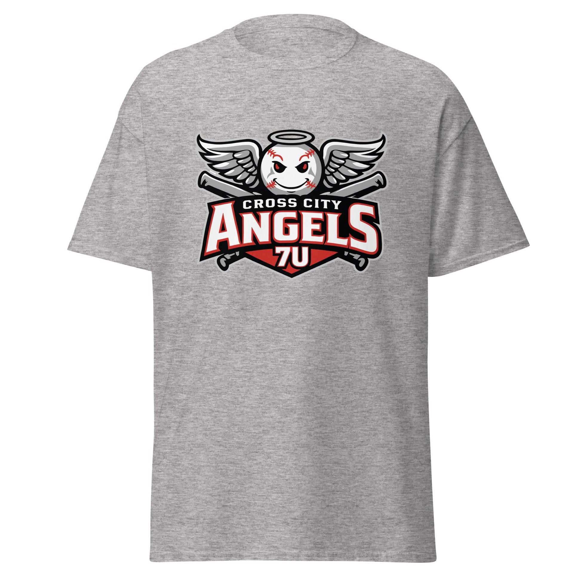 Classic | T-Shirt | Cross City Angels | Winged Guardian Logo