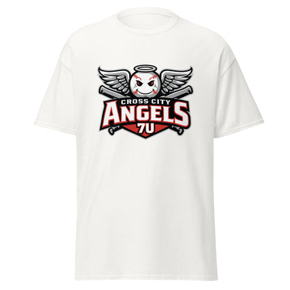 Classic | T-Shirt | Cross City Angels | Winged Guardian Logo