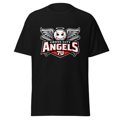Classic | T-Shirt | Cross City Angels | Winged Guardian Logo