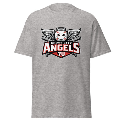 Classic | T-Shirt | Cross City Angels | Winged Guardian Logo