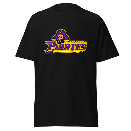 Classic | T-Shirt | ECU Club Womens Lacrosse | Pirate Emblem Logo