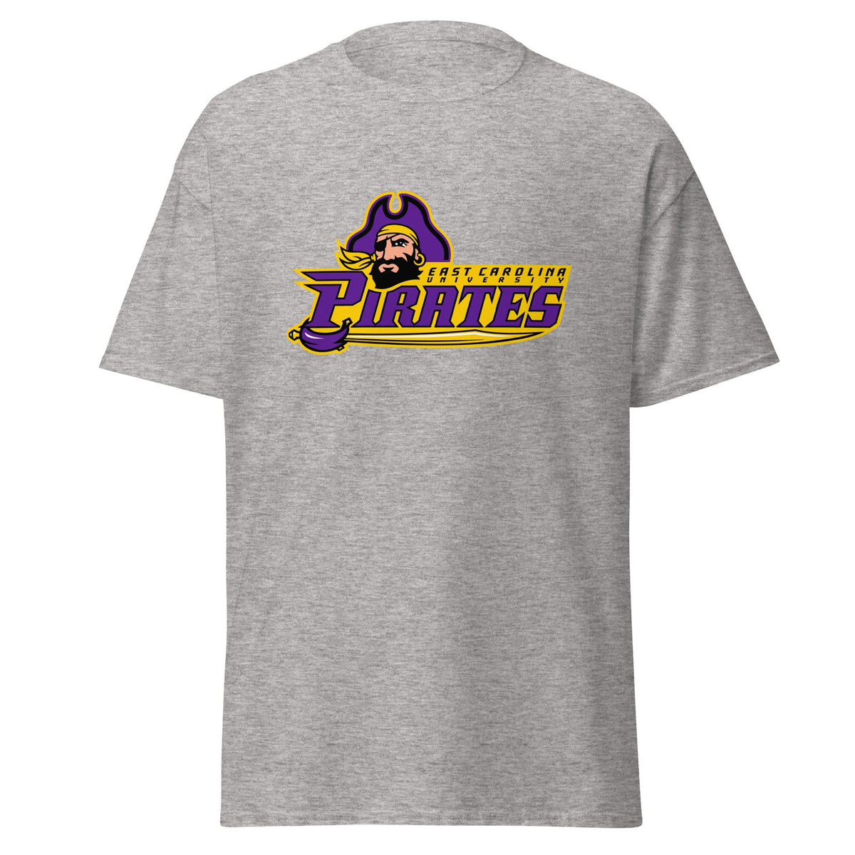 Classic | T-Shirt | ECU Club Womens Lacrosse | Pirate Emblem Logo