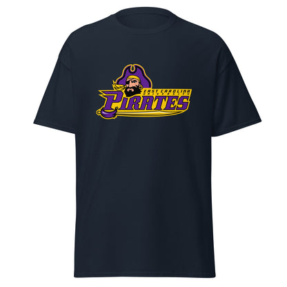 Classic | T-Shirt | ECU Club Womens Lacrosse | Pirate Emblem Logo