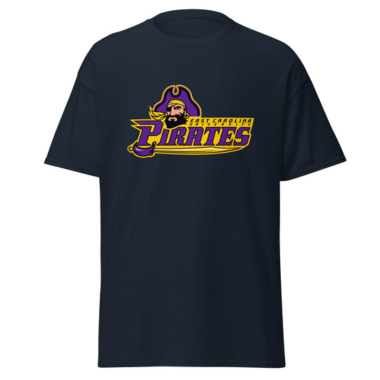 Classic | T-Shirt | ECU Club Womens Lacrosse | Pirate Emblem Logo