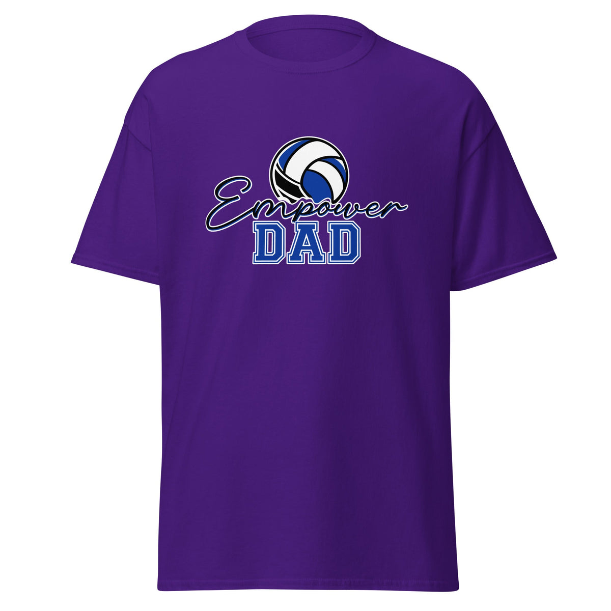 Classic | T-Shirt | Empower Volleyball Club | Dad Crest Logo
