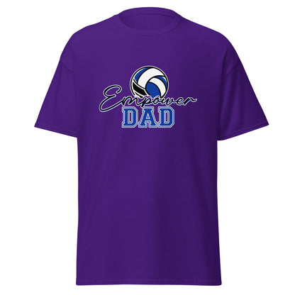 Classic | T-Shirt | Empower Volleyball Club | Dad Crest Logo