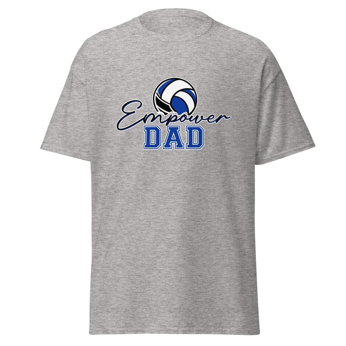Classic | T-Shirt | Empower Volleyball Club | Dad Crest Logo